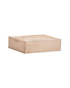 Melgueira Para Colméia/Caixa Para Abelhas Padrão Langstroth Em Eucalipto Com Quadros Com Arame