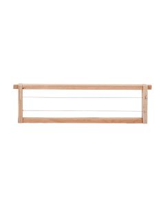 Quadro Caixilho Montado Para Melgueira 13,5cm Langstroth 20 unidades Com Arame