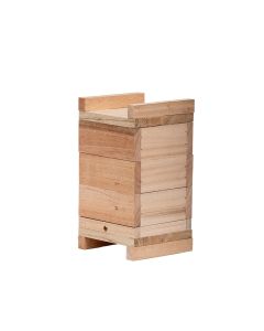 Caixa para Abelhas Sem Ferrão modelo INPA 12x12x3 Jataí Mirim Iraí Em Eucalipto