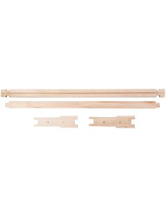 Quadro Caixilho Desmontado Para Melgueira 13,5cm Langstroth 50 unidades Sem Arame
