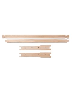 Quadro Caixilho Desmontado Para Caixa Ninho 24cm Langstroth 50 unidades Sem Arame
